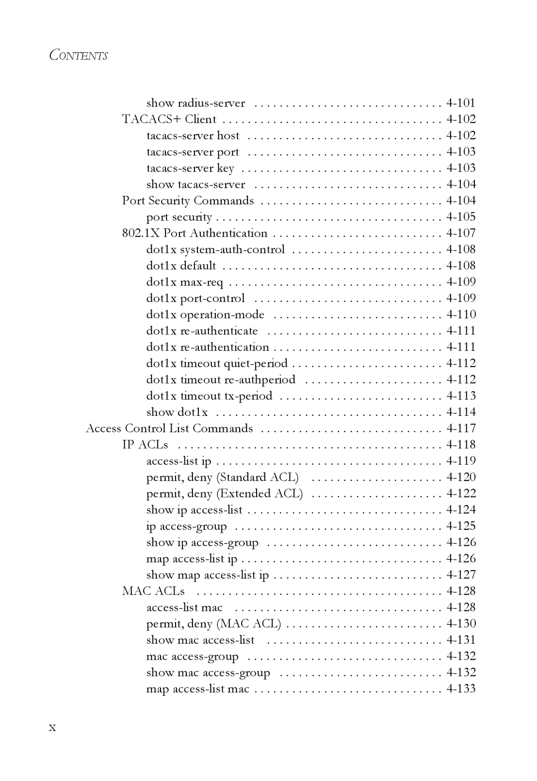 SMC Networks SMC6752AL2 manual Contents 