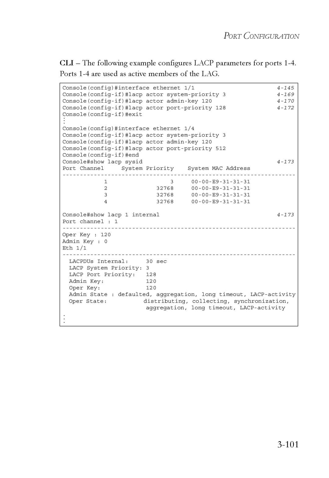 SMC Networks SMC6752AL2 manual 101, 172 