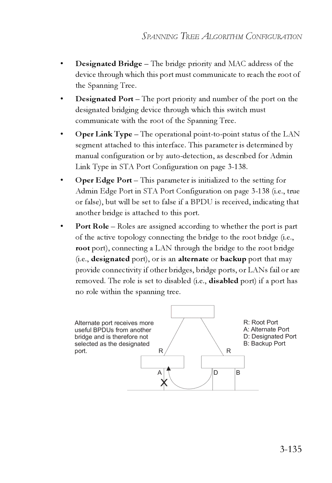 SMC Networks SMC6752AL2 manual 135 