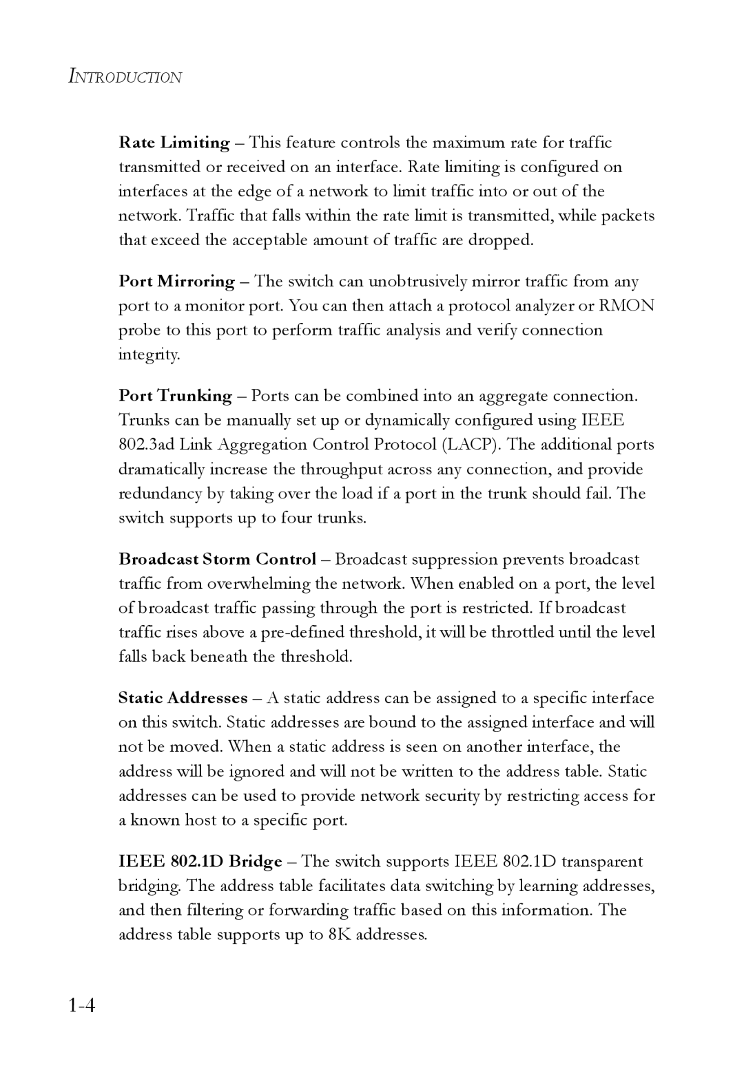 SMC Networks SMC6752AL2 manual Introduction 