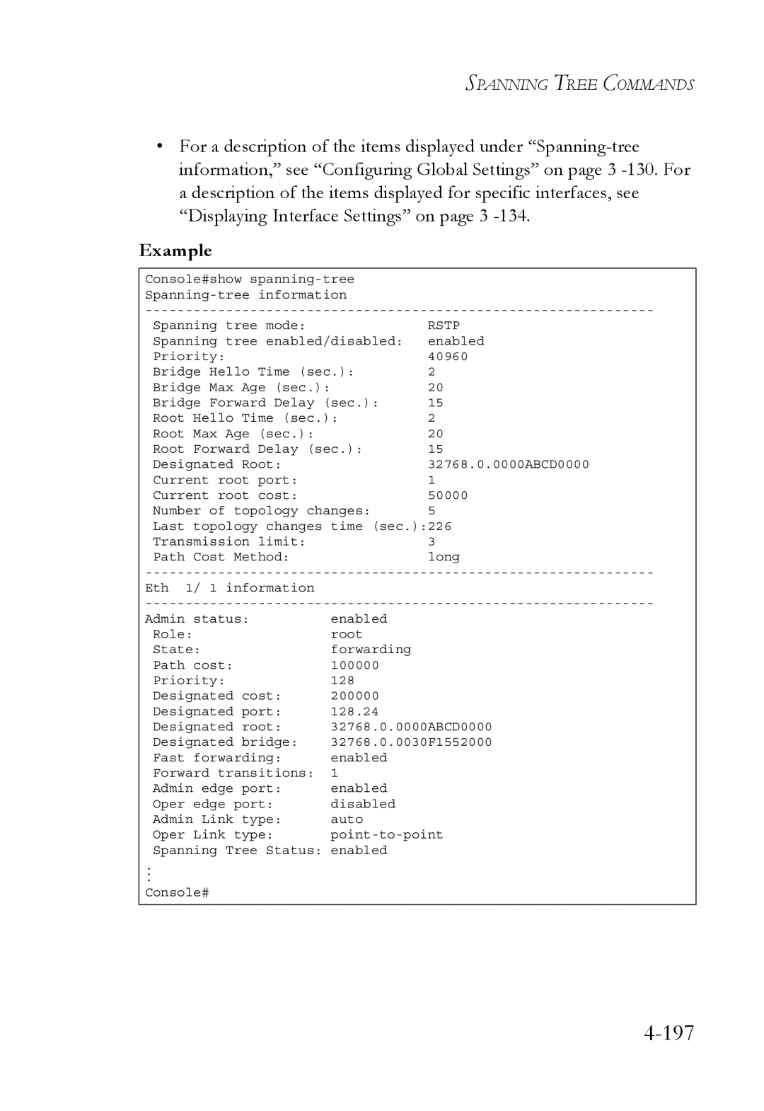 SMC Networks SMC6752AL2 manual 197 