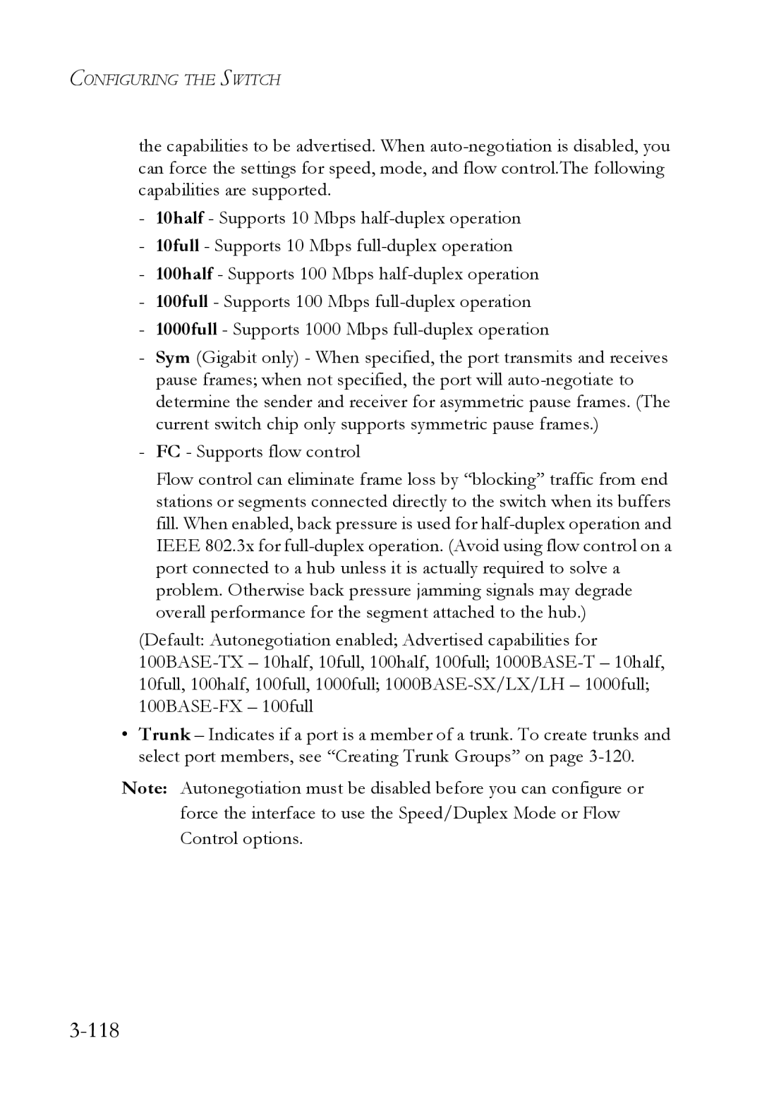 SMC Networks SMC6824M manual 118 