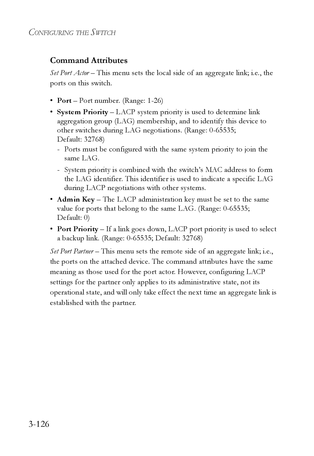 SMC Networks SMC6824M manual 126 