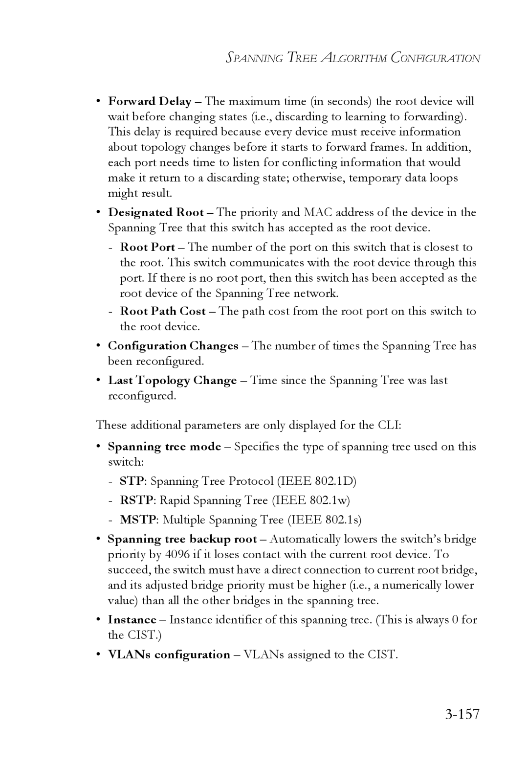 SMC Networks SMC6824M manual 157 