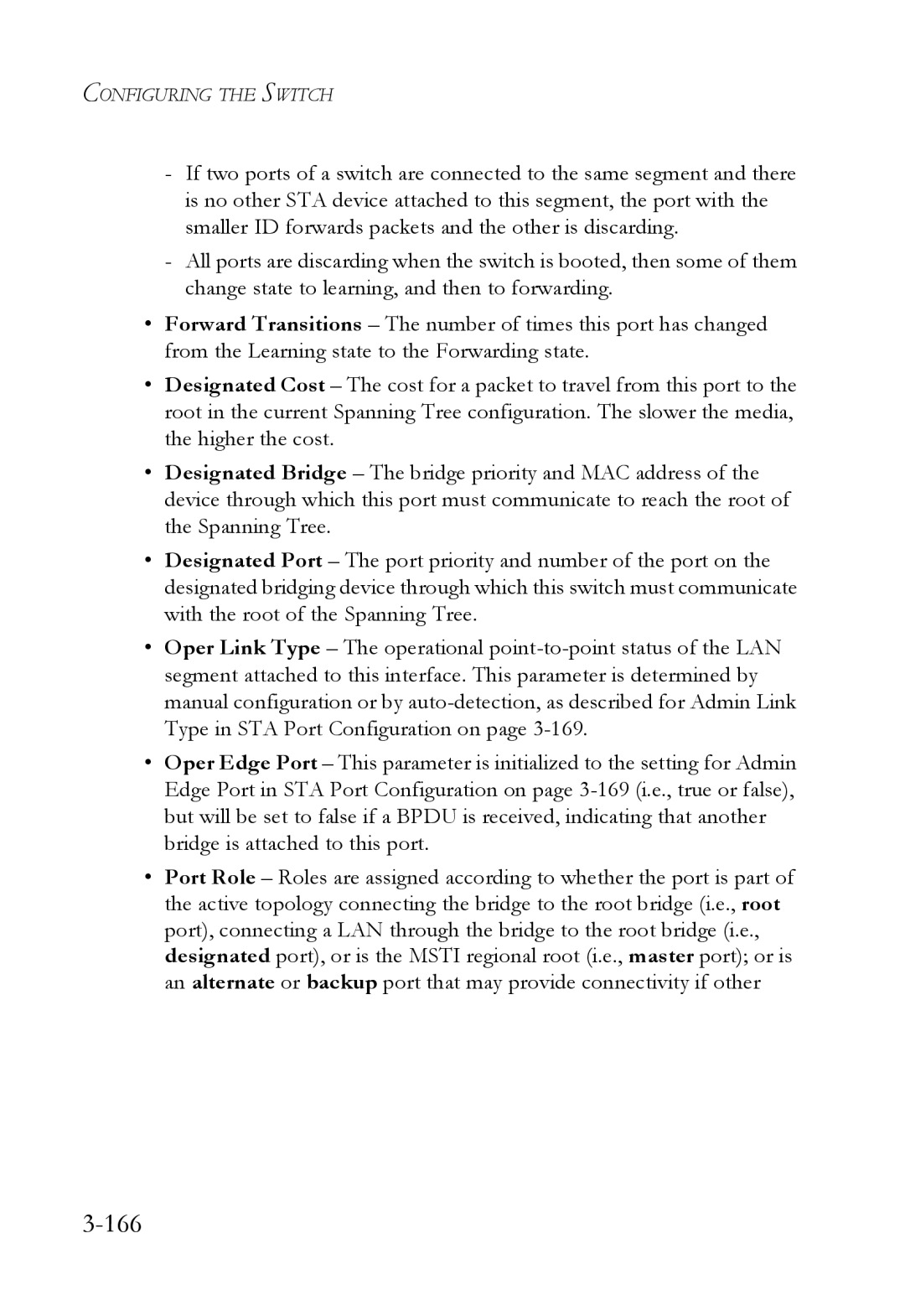 SMC Networks SMC6824M manual 166 