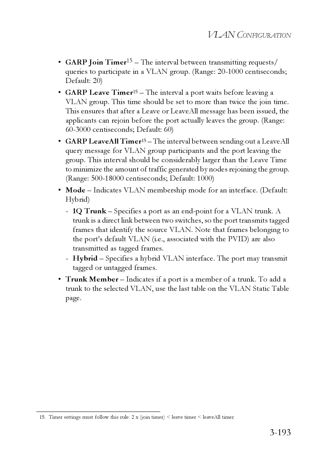 SMC Networks SMC6824M manual 193 