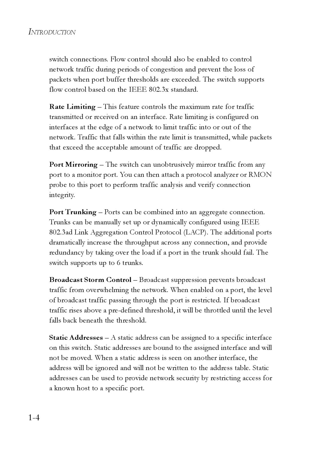 SMC Networks SMC6824M manual Introduction 