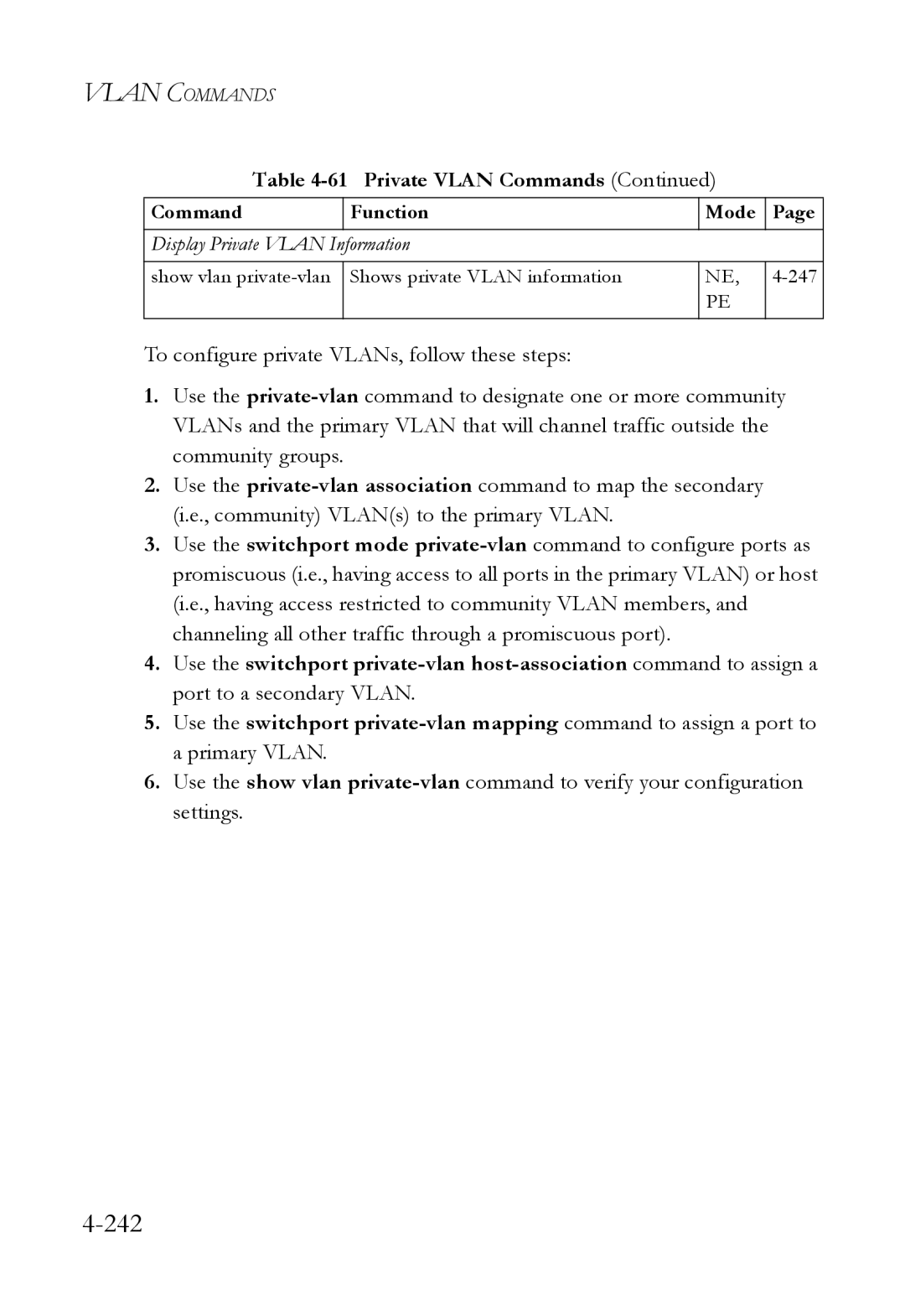 SMC Networks SMC6824M manual 242 