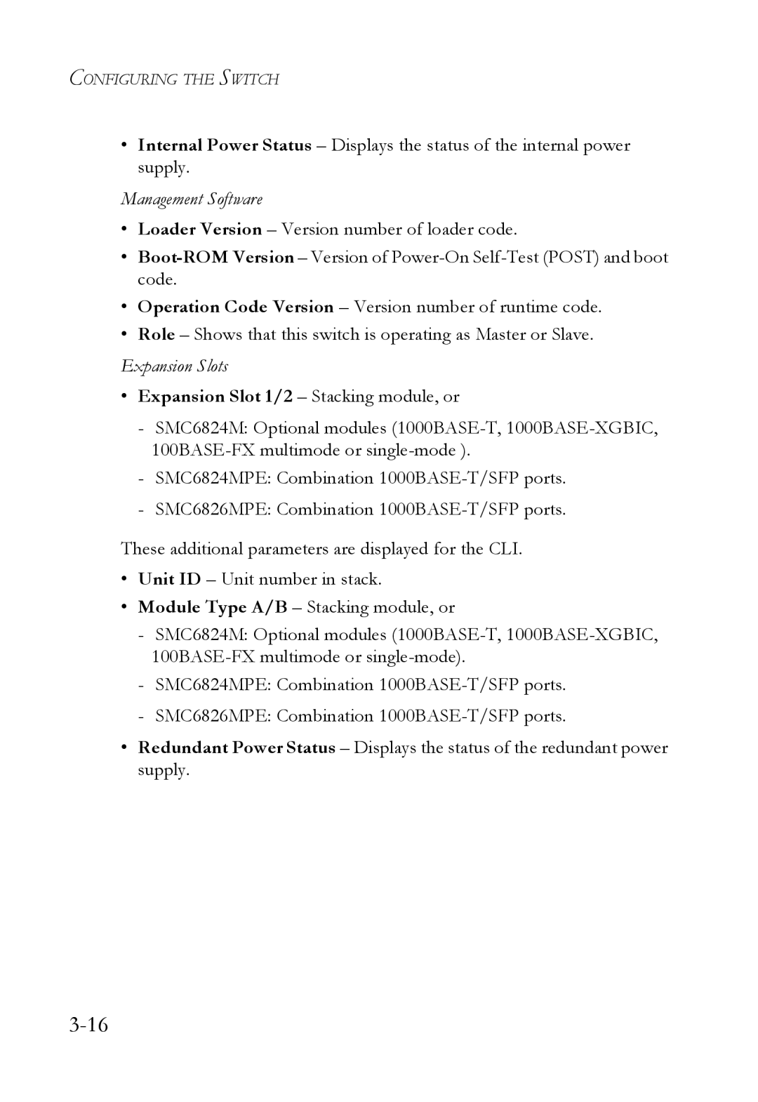 SMC Networks SMC6824M manual Management Software 