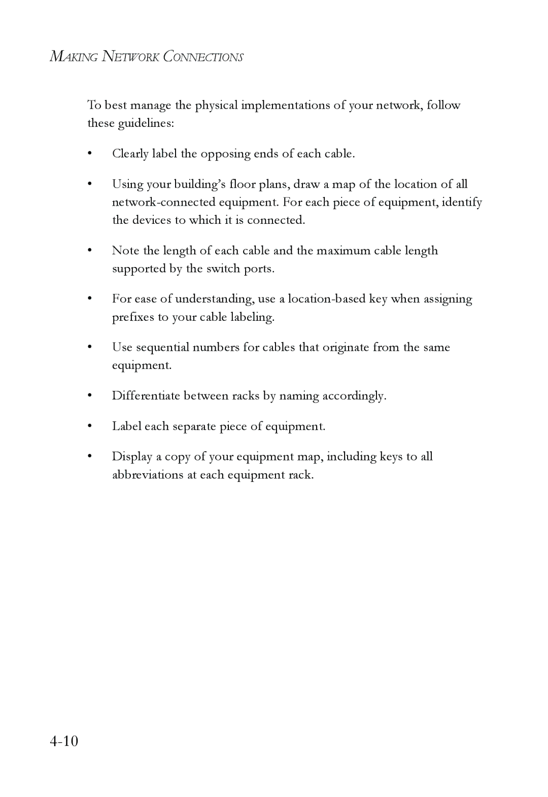 SMC Networks SMC6826MPE manual Making Network Connections 