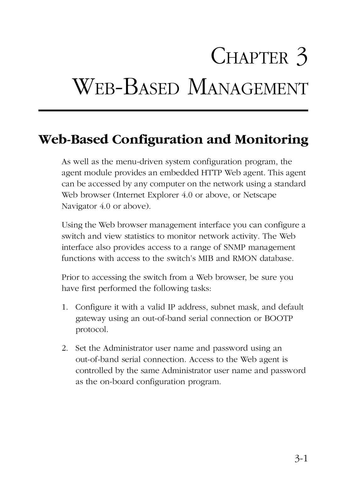 SMC Networks SMC6924VF manual WEB-BASED Management, Web-Based Configuration and Monitoring 