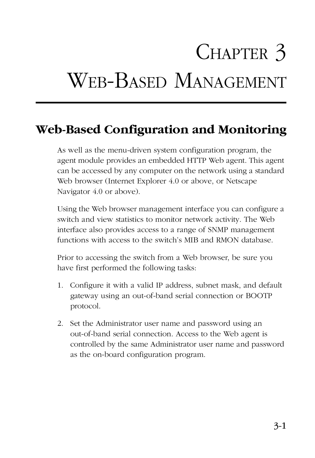 SMC Networks SMC6924VF manual Web-Based Configuration and Monitoring, Web-Based Management 
