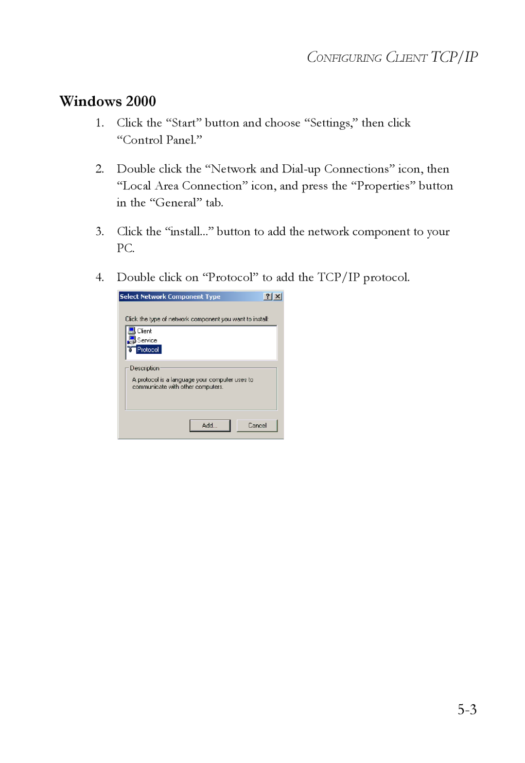 SMC Networks SMC7004WFW manual Windows 