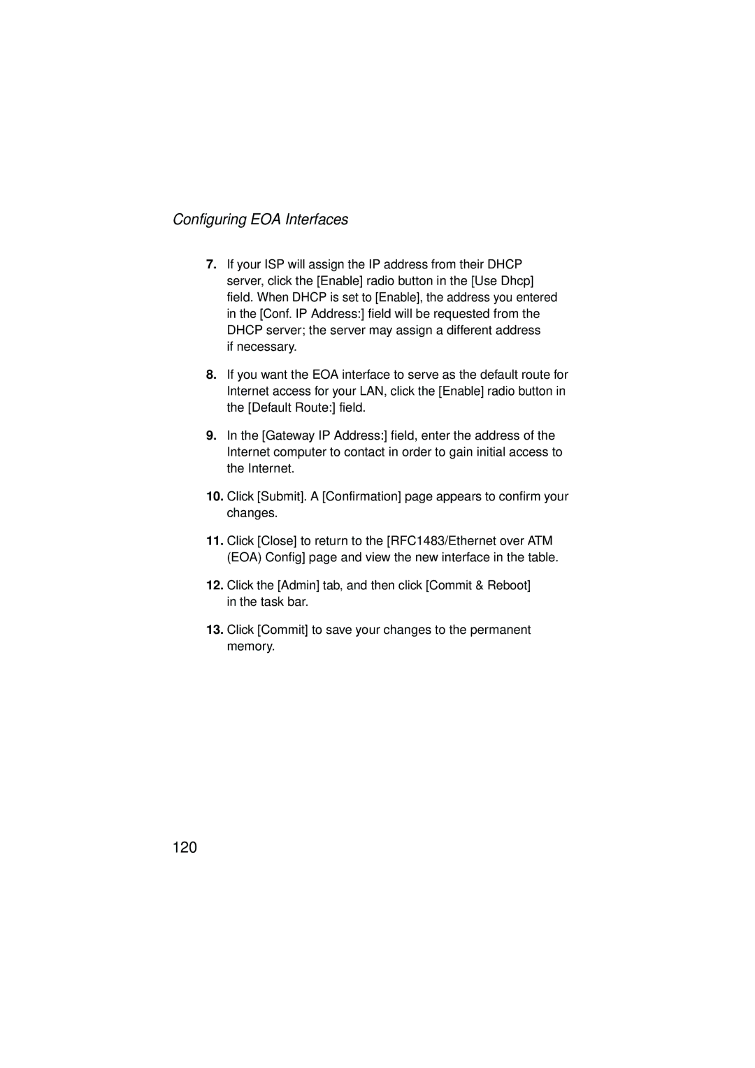 SMC Networks SMC7204BRA manual 120 