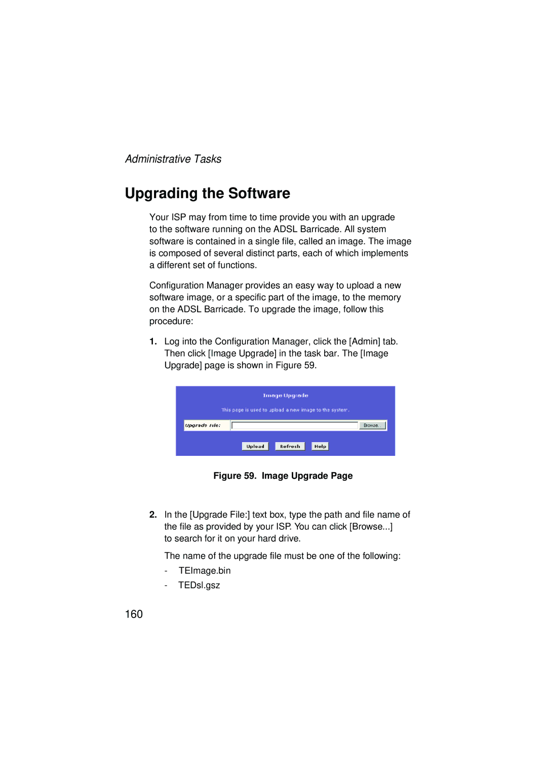 SMC Networks SMC7204BRA manual Upgrading the Software, Image Upgrade 