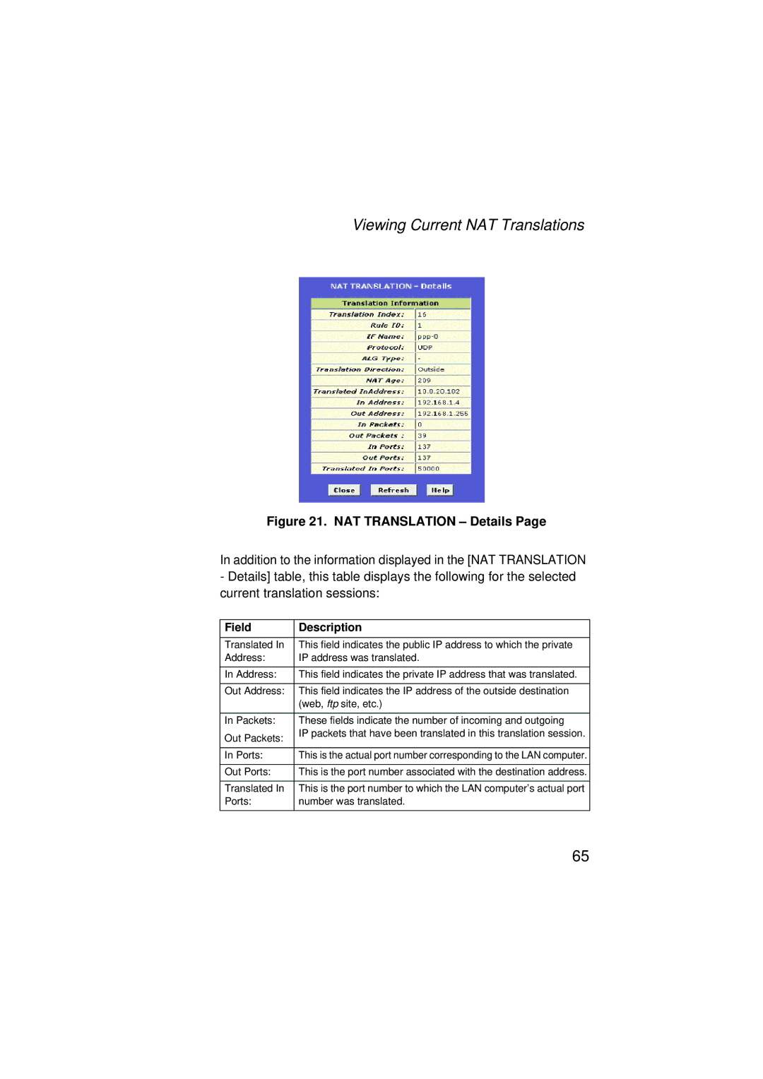 SMC Networks SMC7204BRA manual Out Ports, Translated, Ports Number was translated 