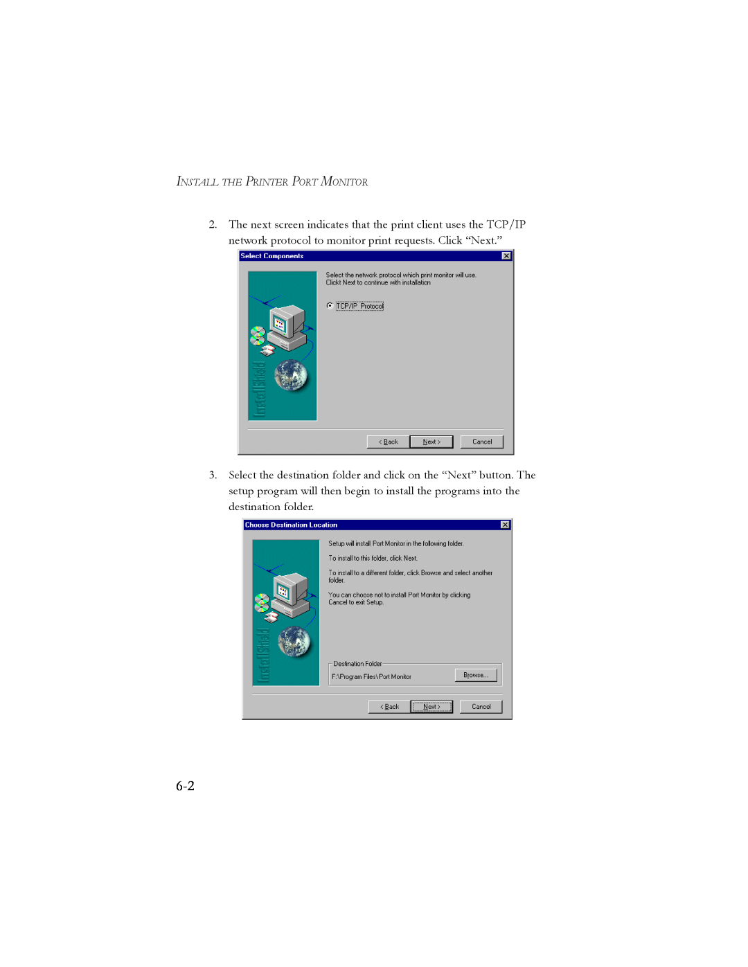 SMC Networks SMC7404BRA EU manual Install The Printer Port Monitor 