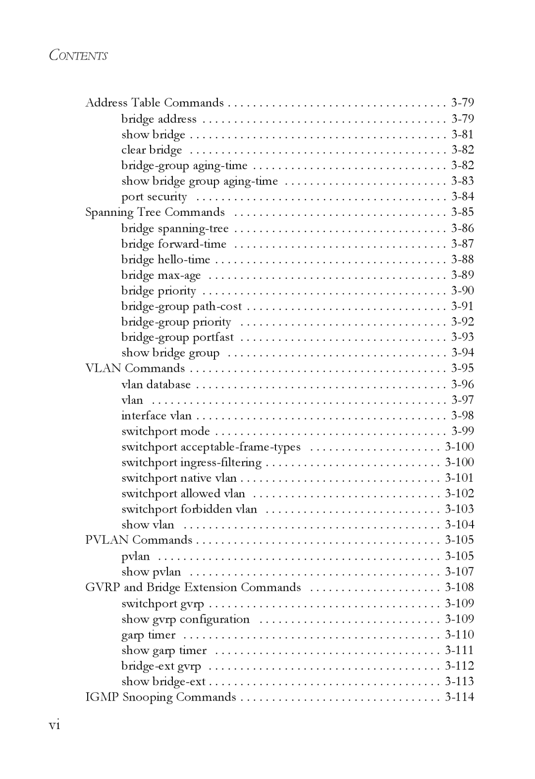 SMC Networks SMC7724M/VSW manual Contents 