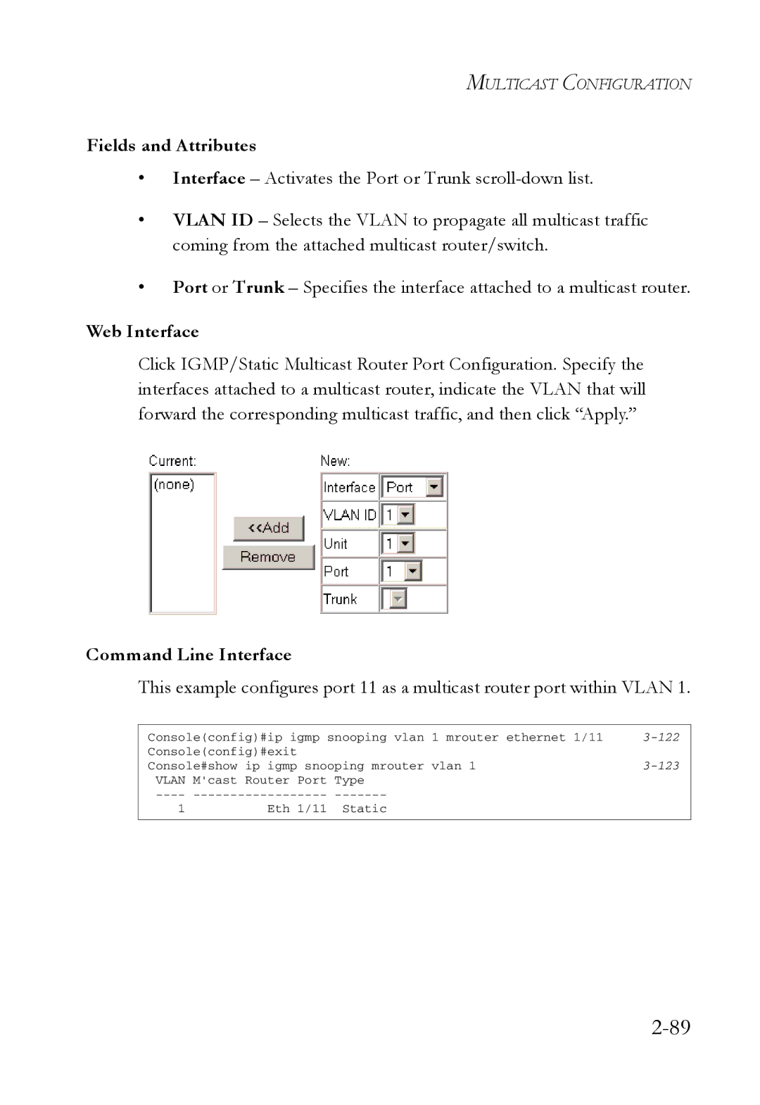 SMC Networks SMC7724M/VSW manual 122 