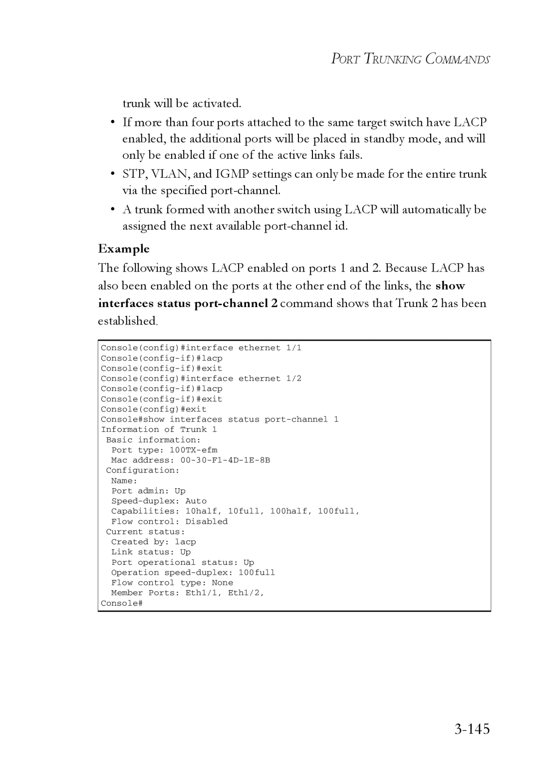 SMC Networks SMC7724M/VSW manual 145 