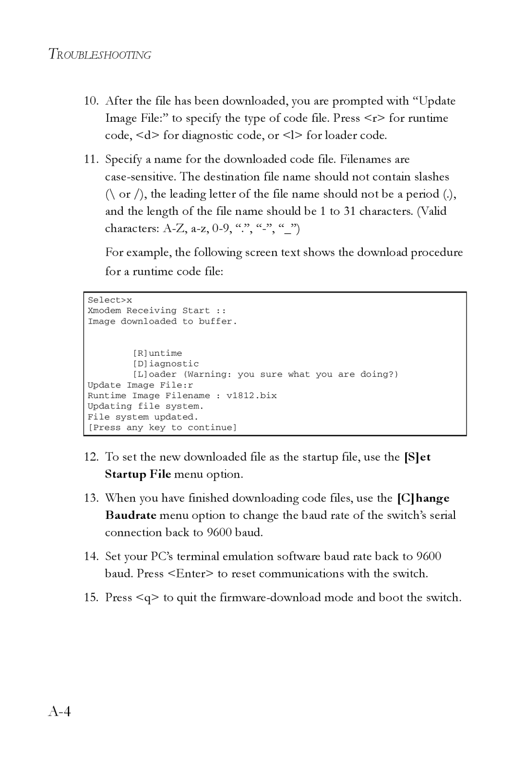 SMC Networks SMC7724M/VSW manual Troubleshooting 