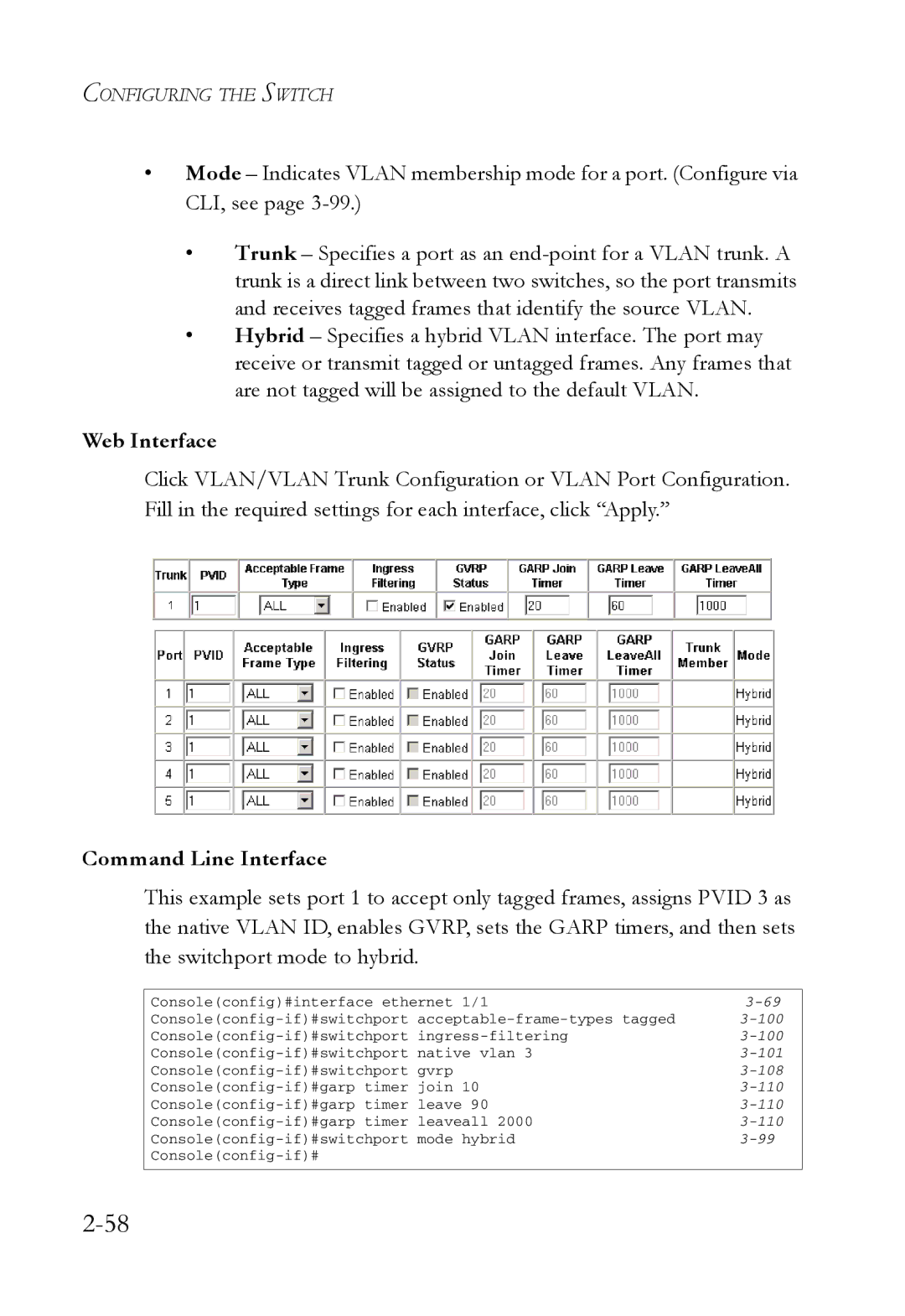 SMC Networks SMC7724M/VSW manual 100 