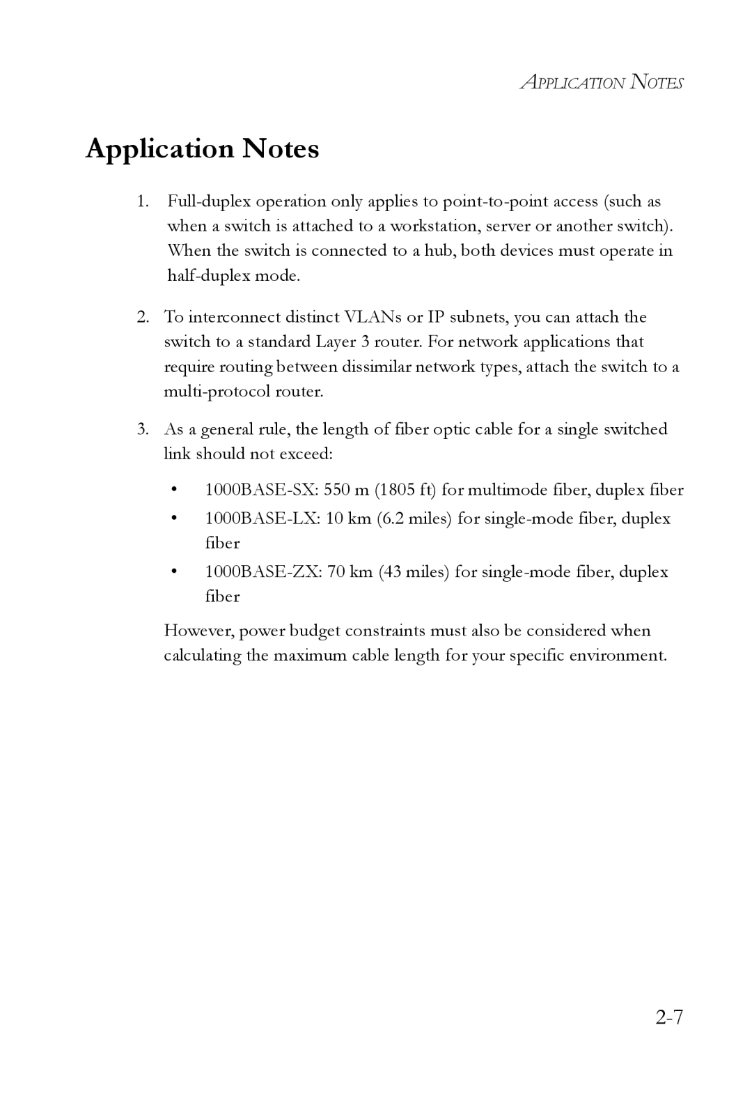 SMC Networks SMC7824M/FSW manual Application Notes 