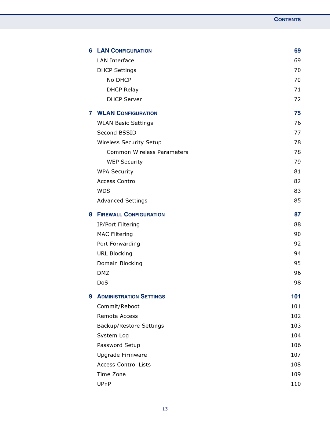 SMC Networks SMC7901WBRA2 B1 manual 101 