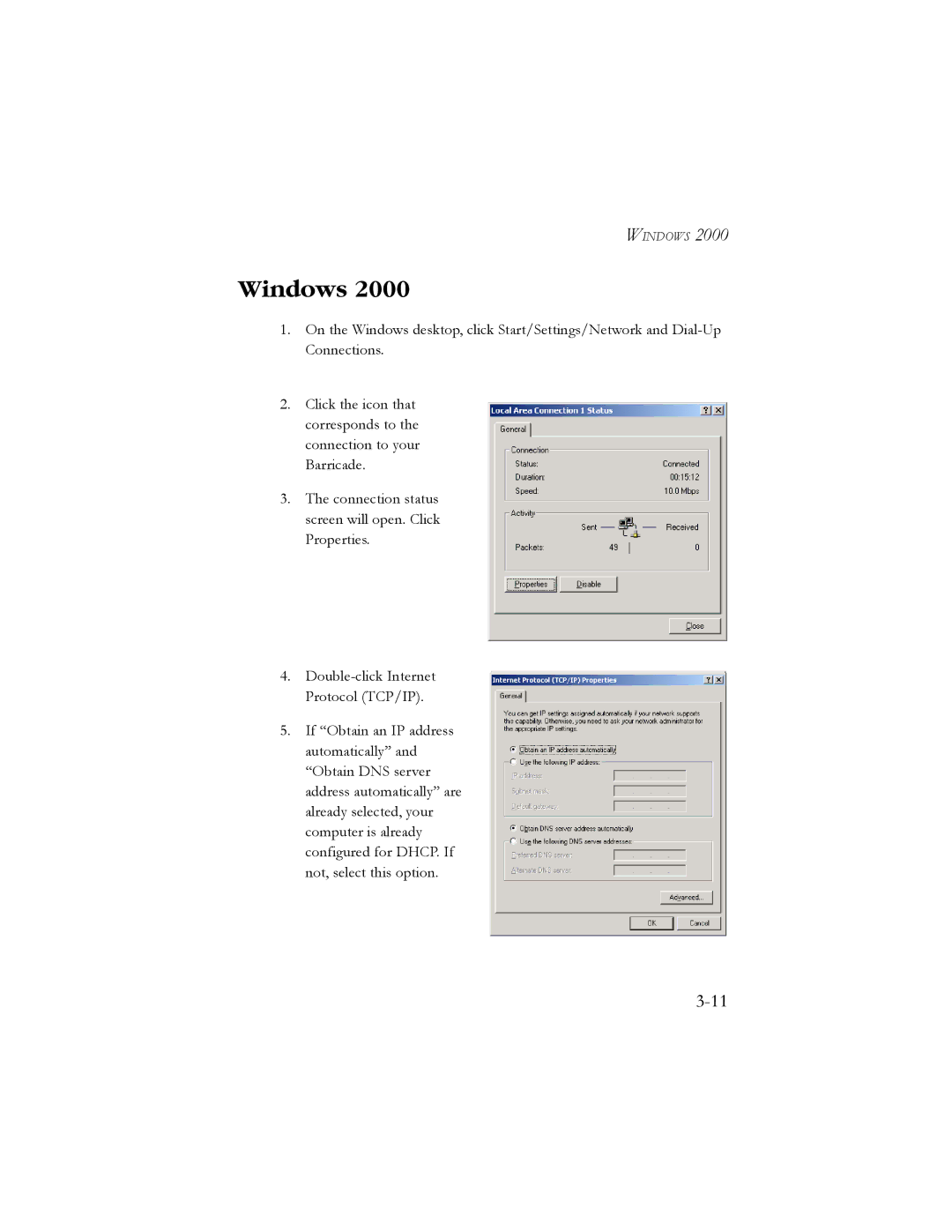 SMC Networks SMC7904WBRA2 manual Windows 