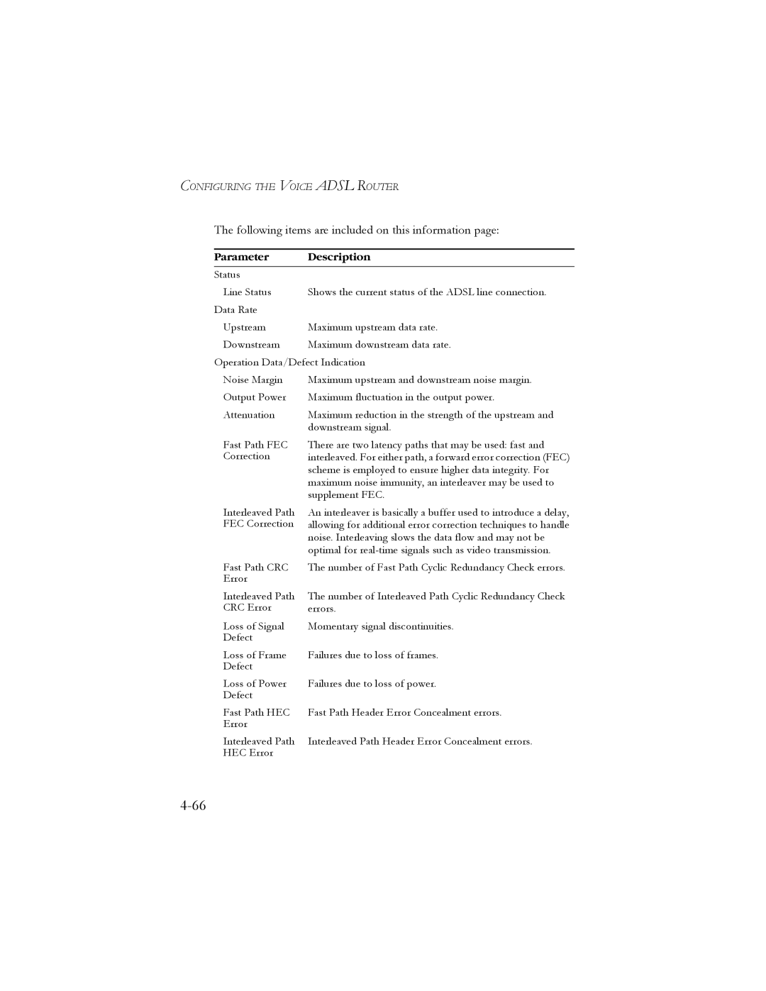 SMC Networks SMC7908VoWBRA manual Following items are included on this information 