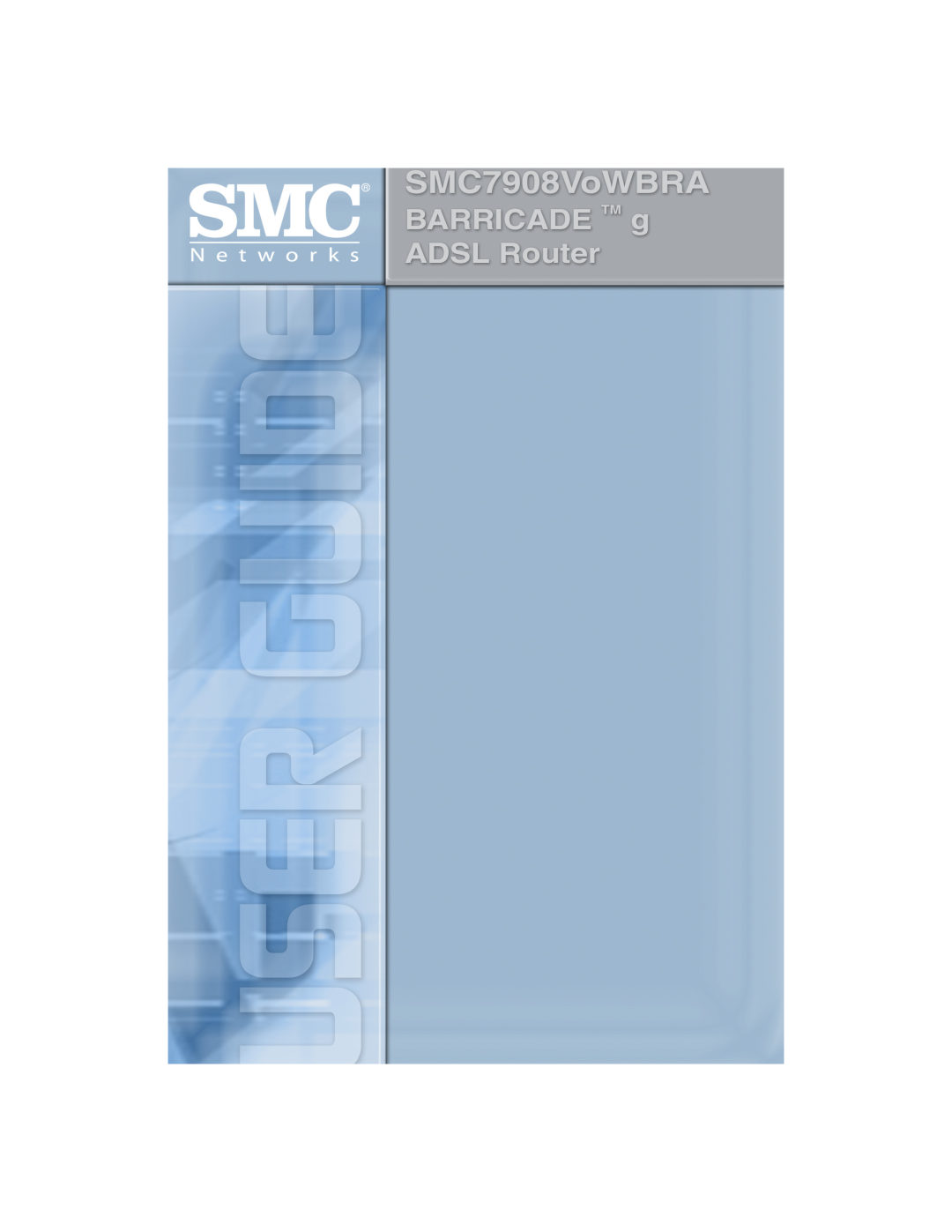 SMC Networks SMC7908VoWBRA manual 