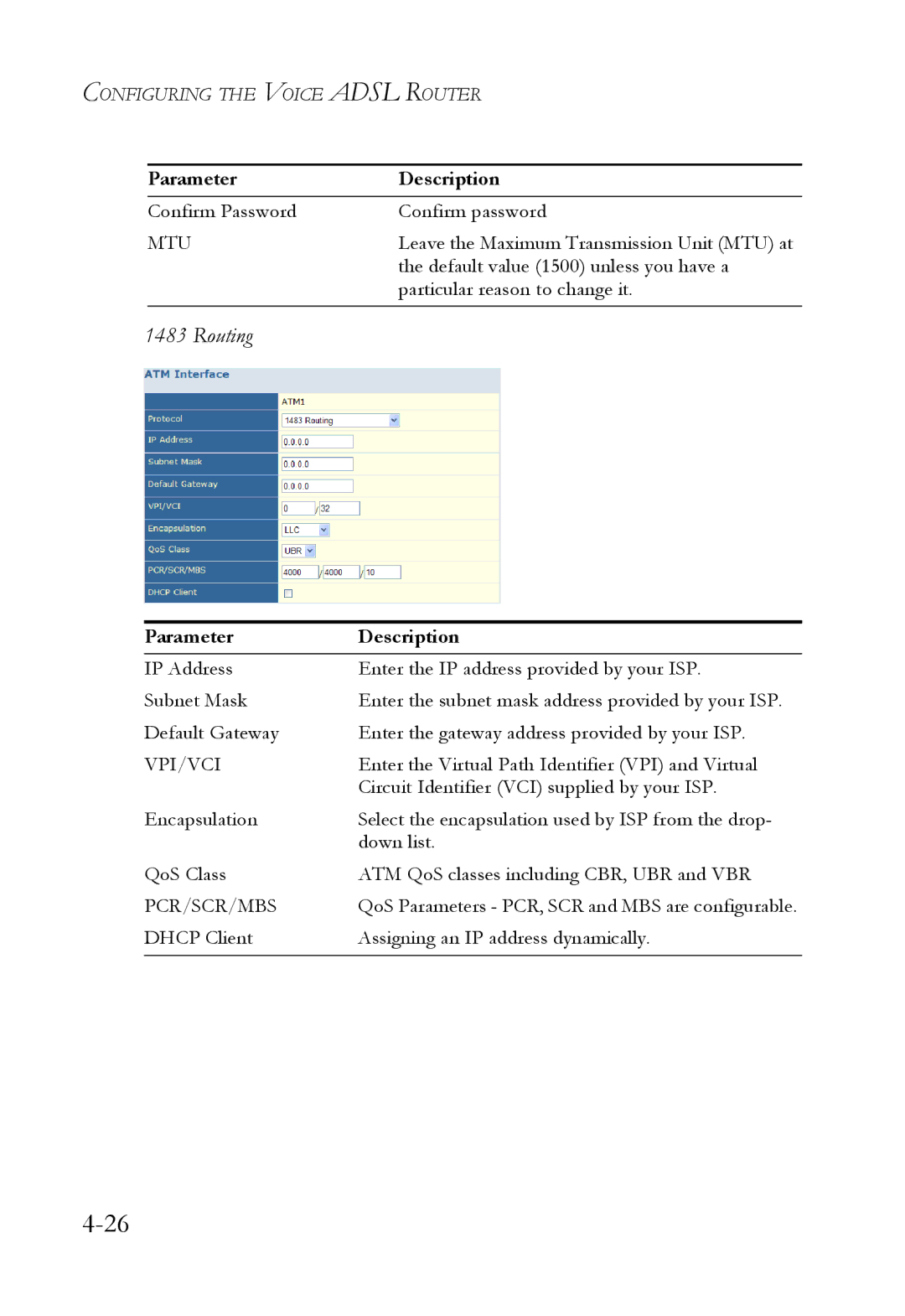 SMC Networks SMC7908VoWBRA2 manual Routing 