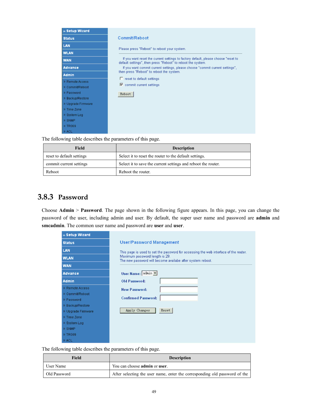 SMC Networks SMC790WBRA4 manual Password 