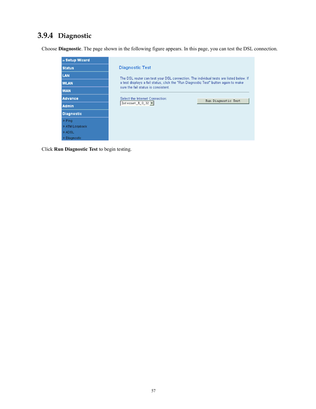 SMC Networks SMC790WBRA4 manual Diagnostic 