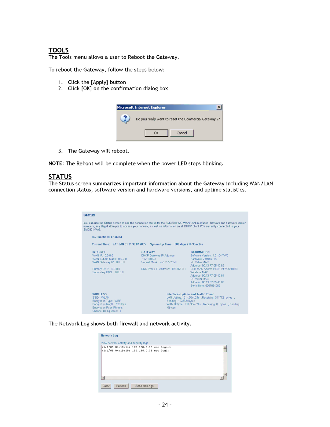 SMC Networks SMC8014 manual Tools 