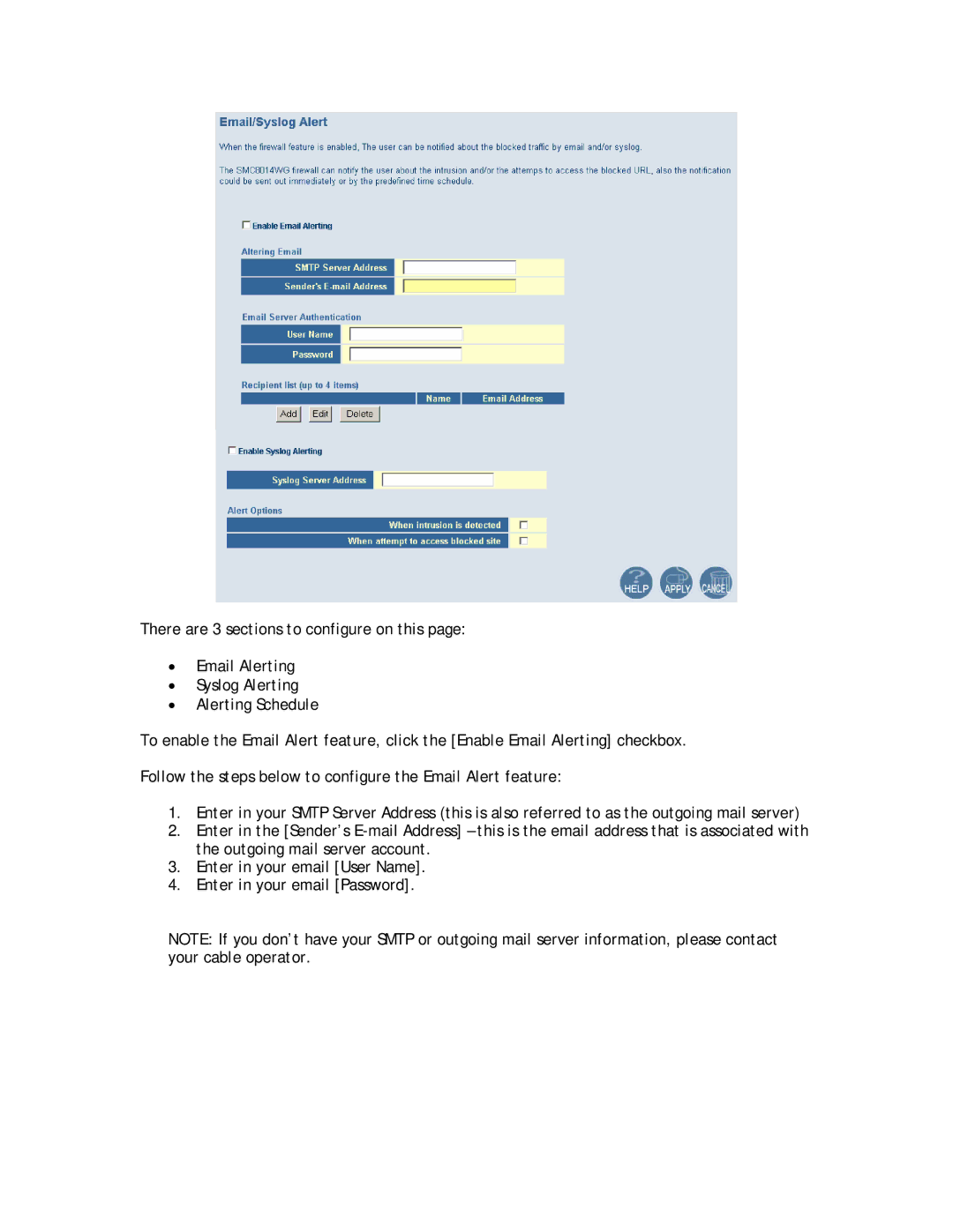 SMC Networks SMC8014W-G manual 