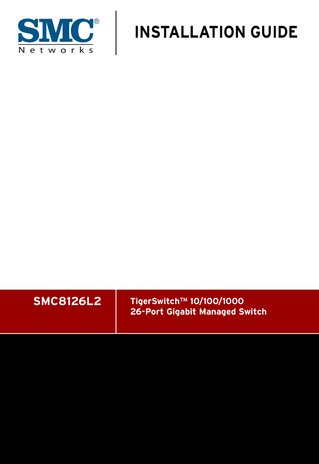 SMC Networks SMC8126L2 manual Installation Guide 