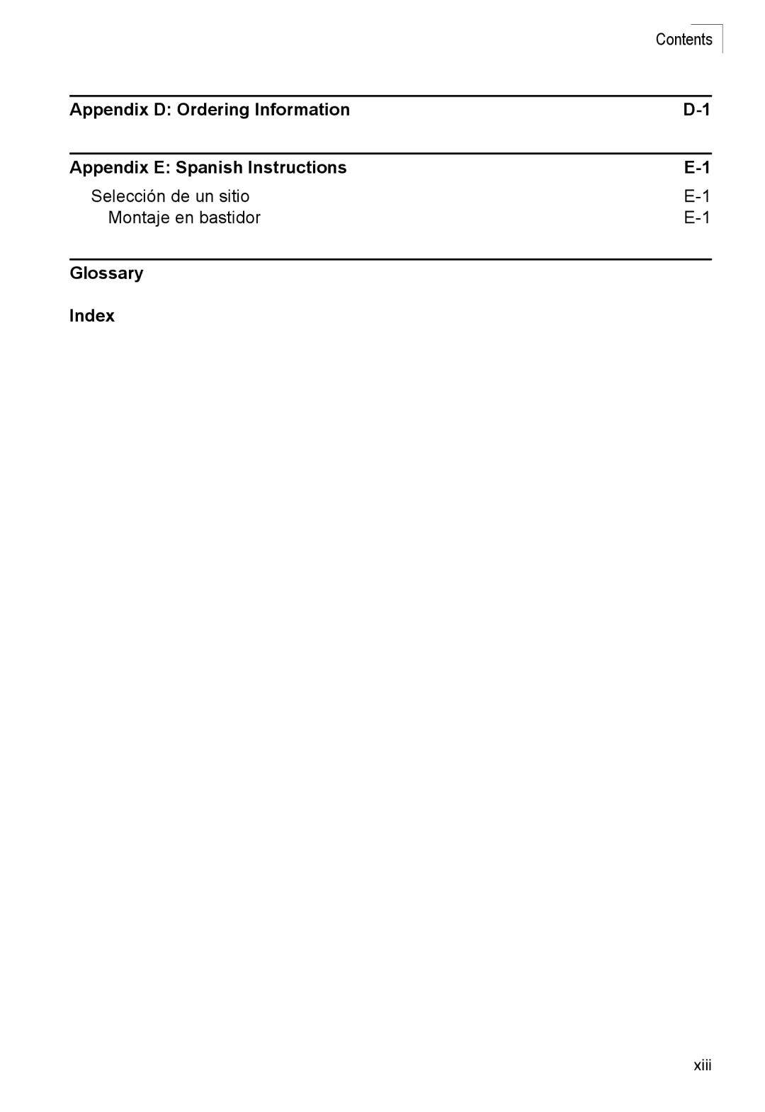 SMC Networks SMC8126PL2-F manual Contents 