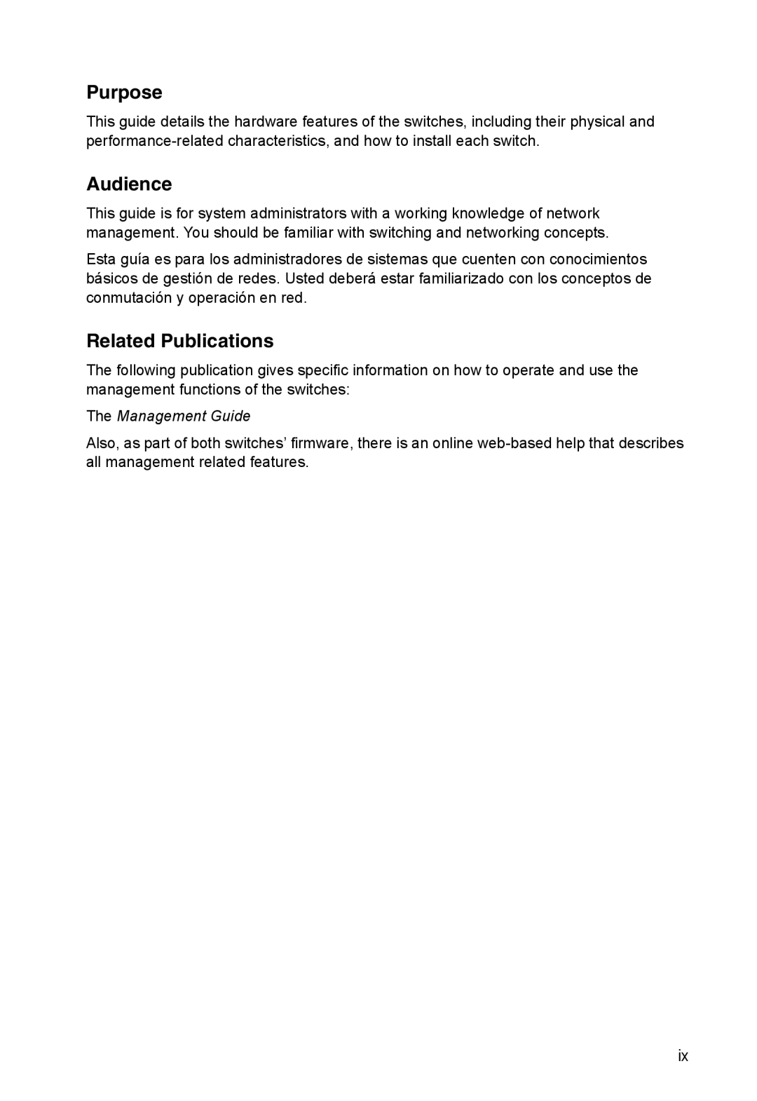 SMC Networks SMC8126PL2-F manual Purpose, Audience, Related Publications, The Management Guide 