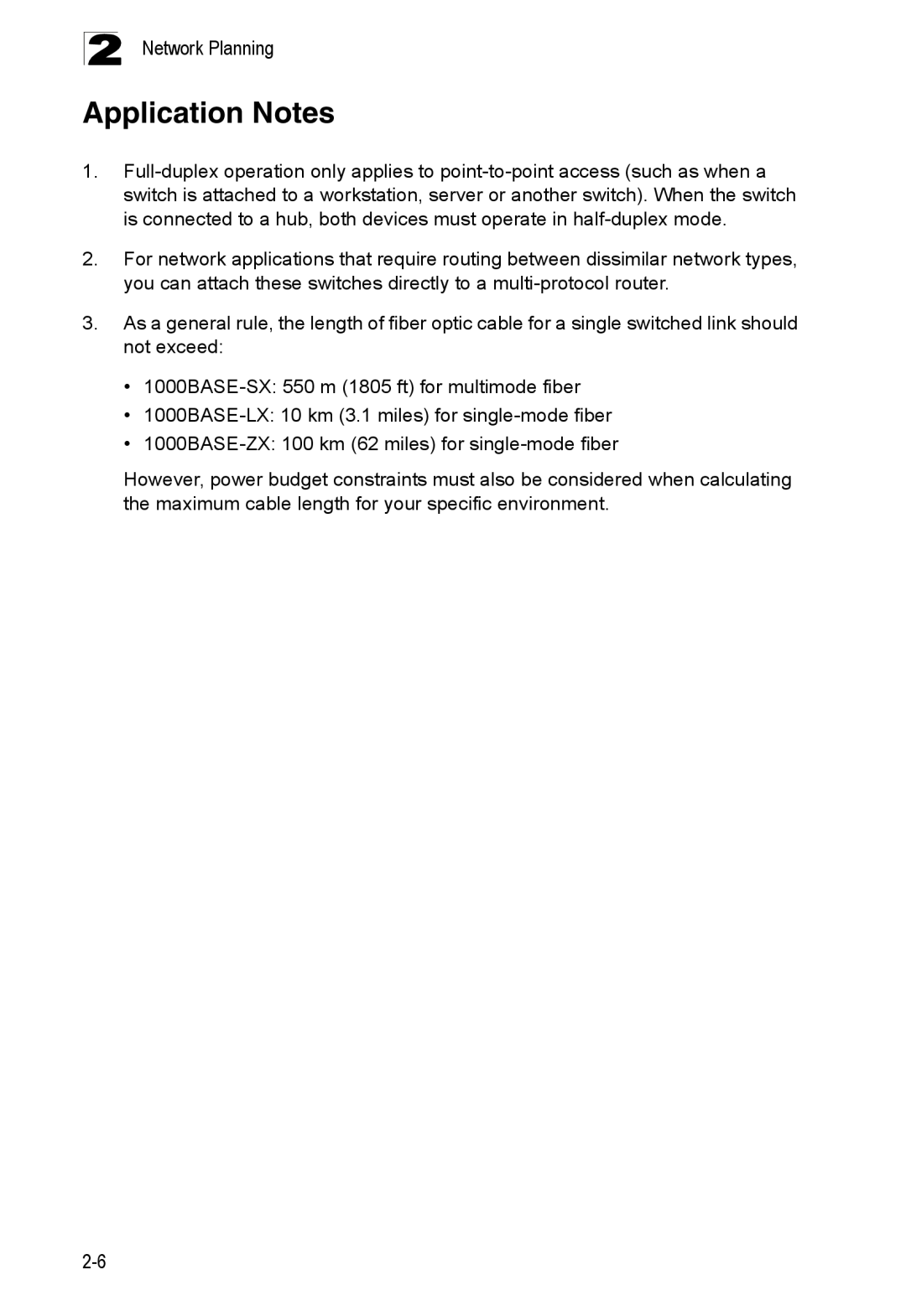 SMC Networks SMC8126PL2-F manual Application Notes 