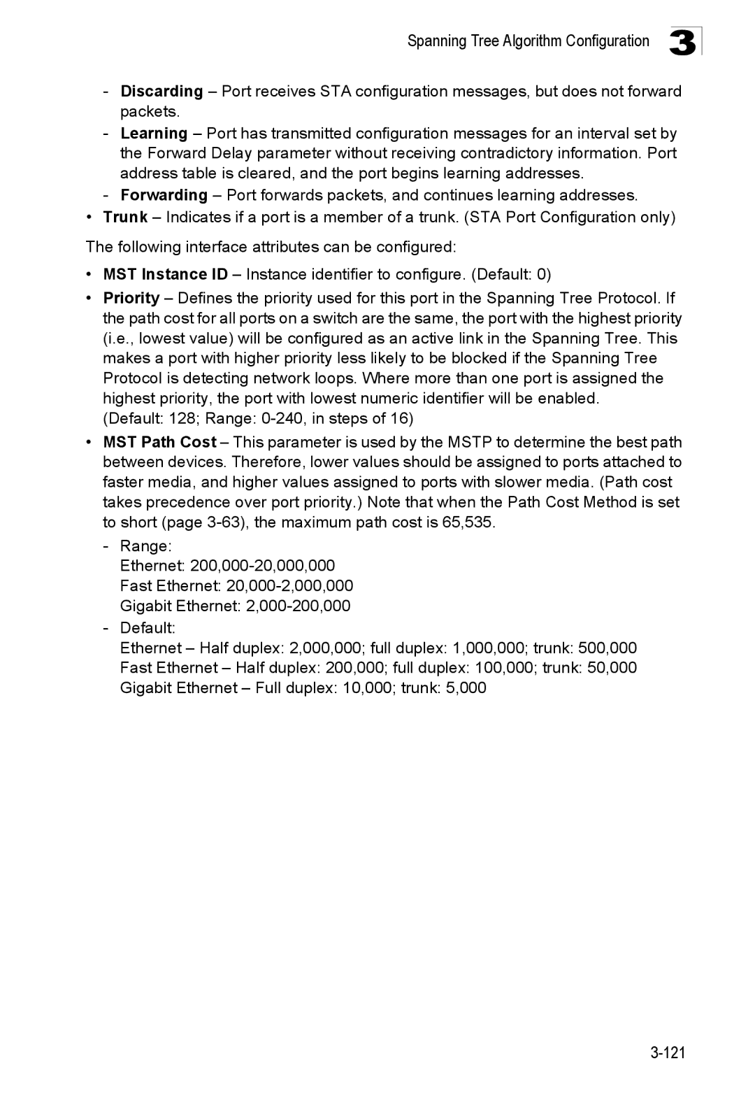 SMC Networks SMC8150L2 manual 121 