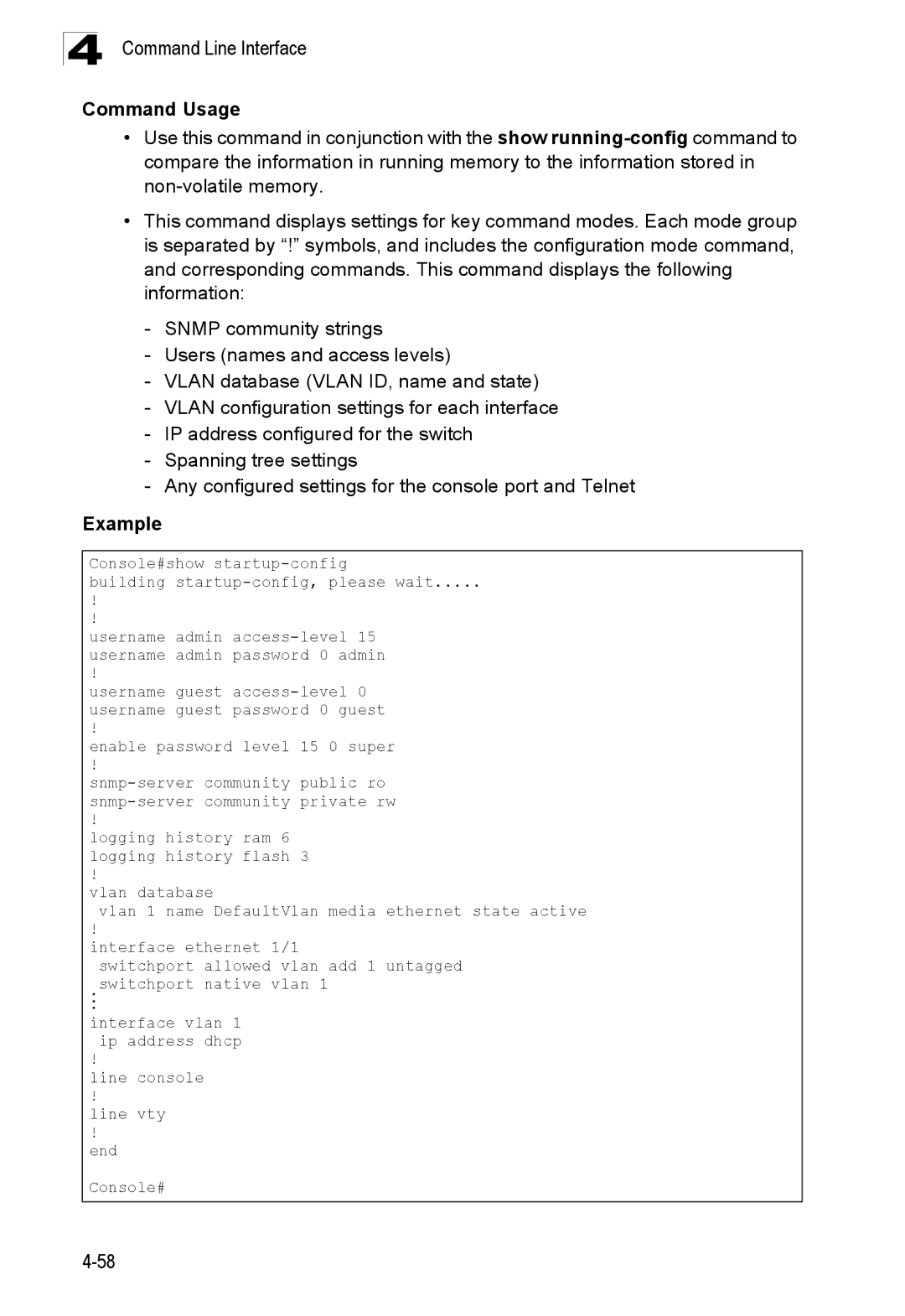 SMC Networks SMC8150L2 manual Command Line Interface 