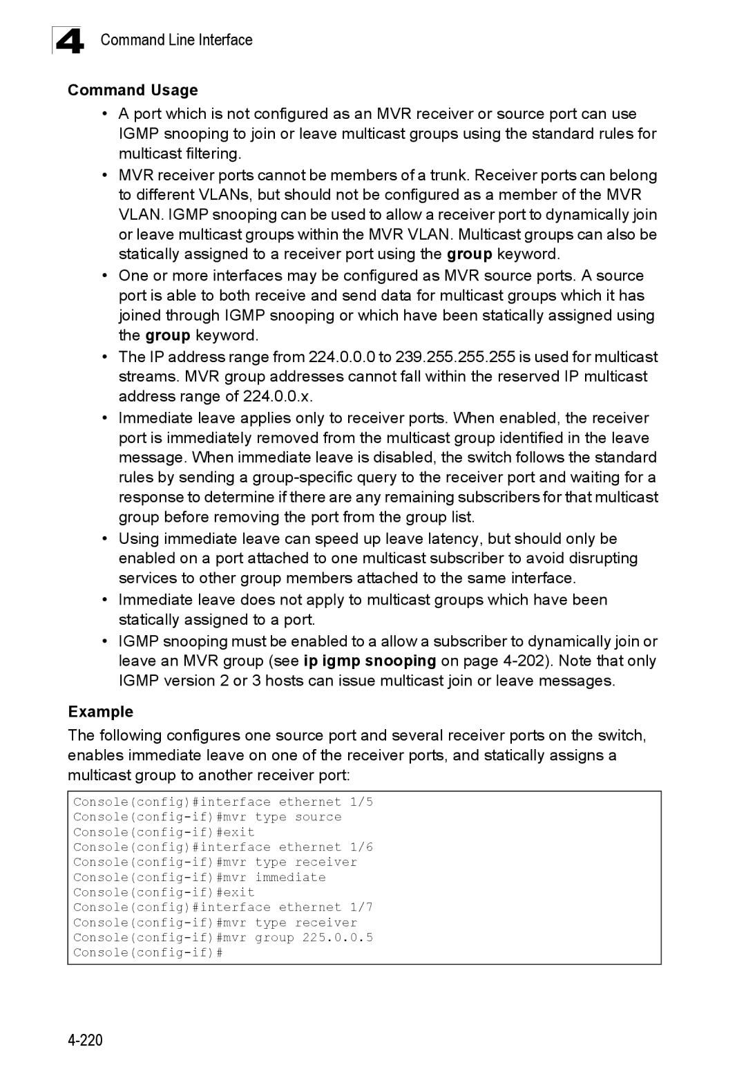 SMC Networks SMC8150L2 manual 220 