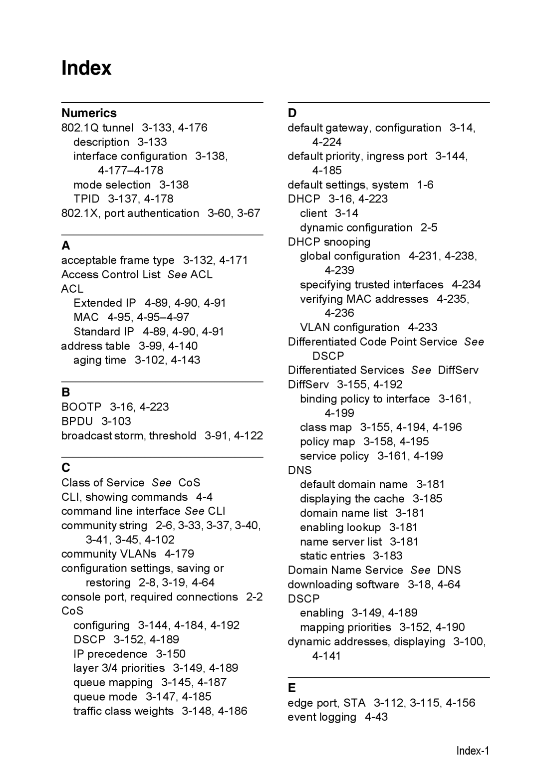 SMC Networks SMC8150L2 manual Index, Numerics 