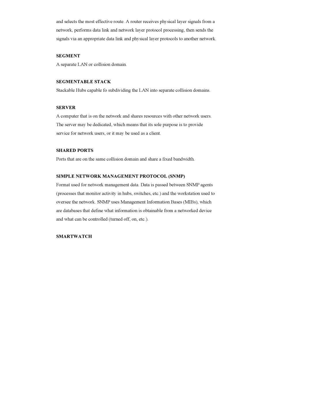 SMC Networks SMC8506T Segmentable Stack, Server, Shared Ports, Simple Network Management Protocol Snmp, Smartwatch 