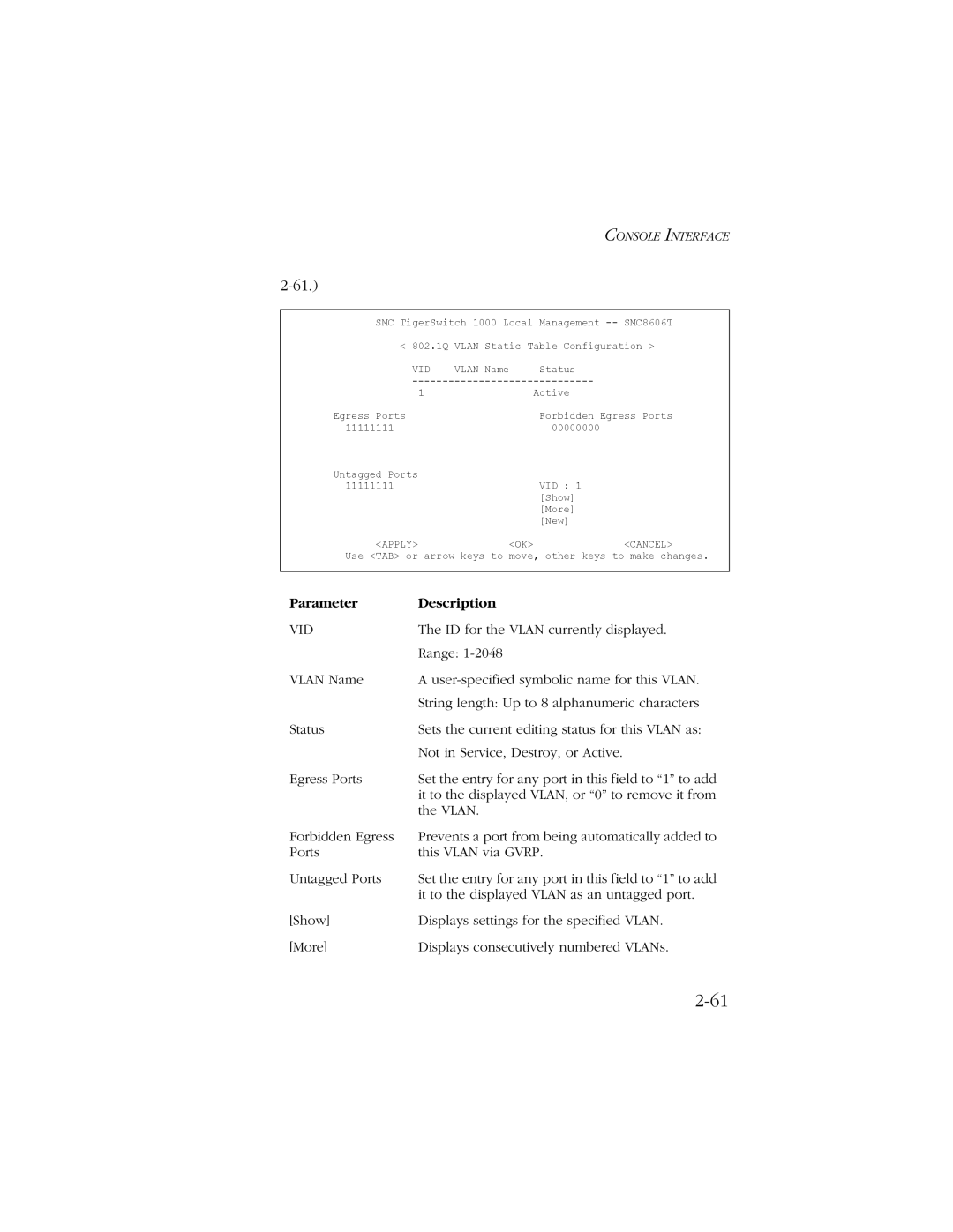 SMC Networks SMC8606T manual Range 