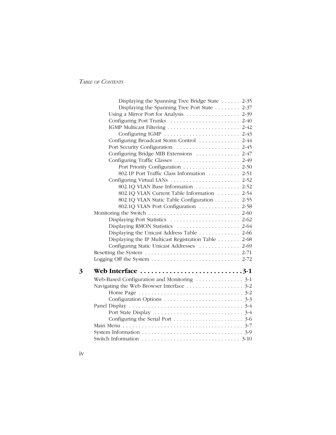 SMC Networks SMC8606T manual Web Interface 