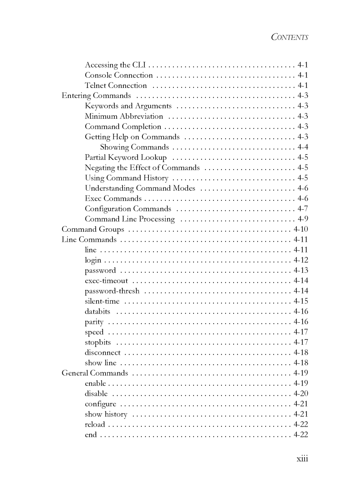 SMC Networks SMC8612XL3 F 1.0.1.3 manual Xiii 