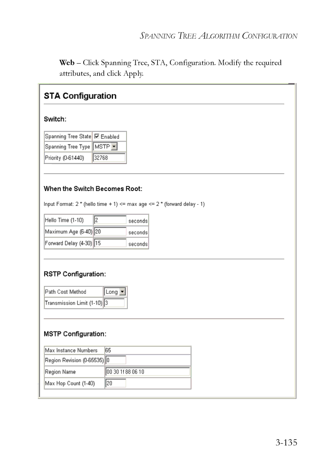 SMC Networks SMC8612XL3 F 1.0.1.3 manual 135 