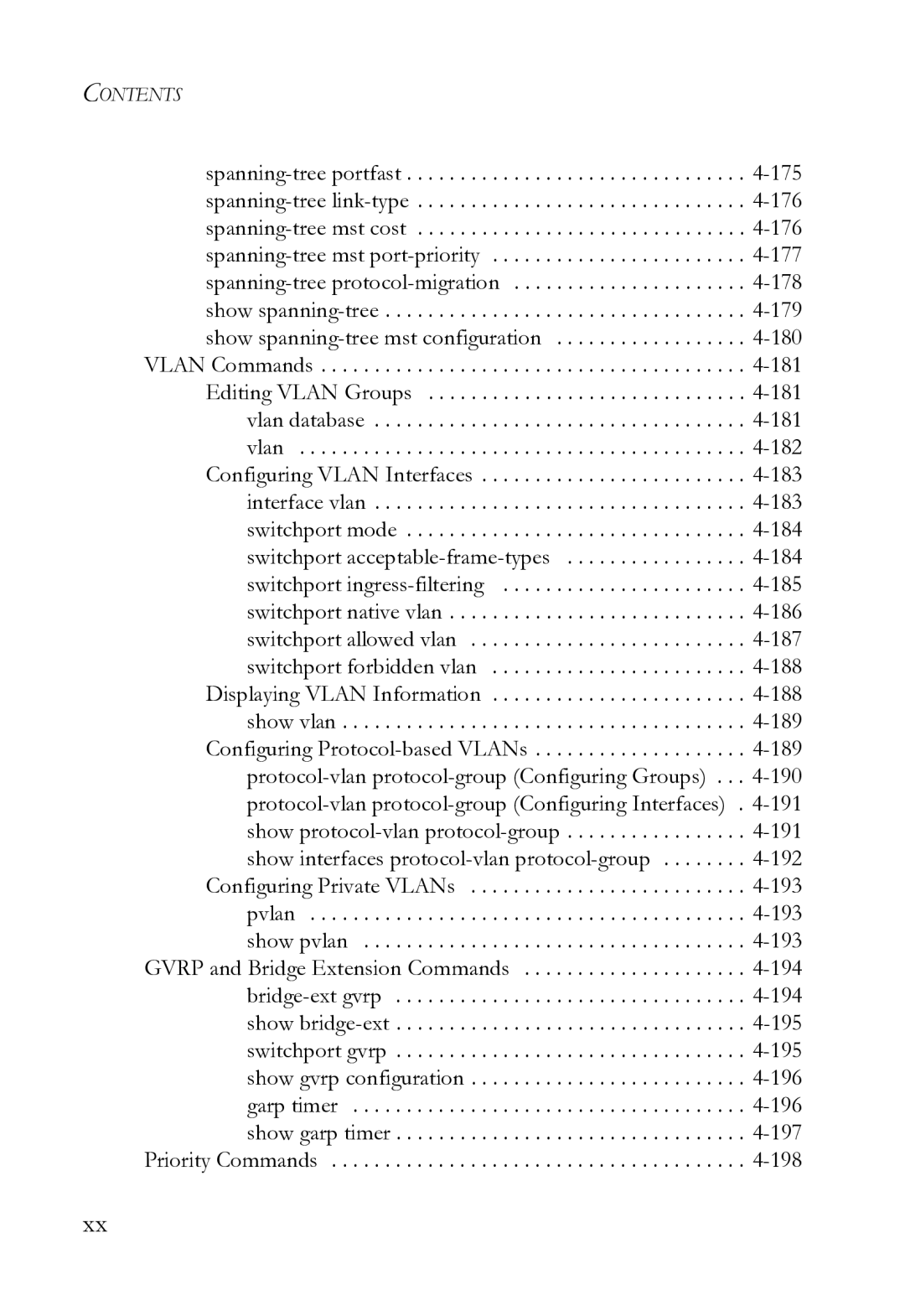 SMC Networks SMC8612XL3 F 1.0.1.3 manual Contents 